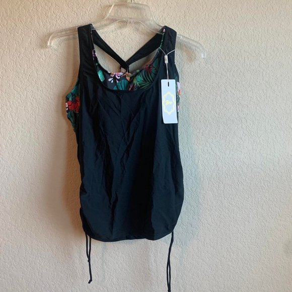 NWT Zexxxy 2pc Tankini Swimsuit - Picture 1 of 9